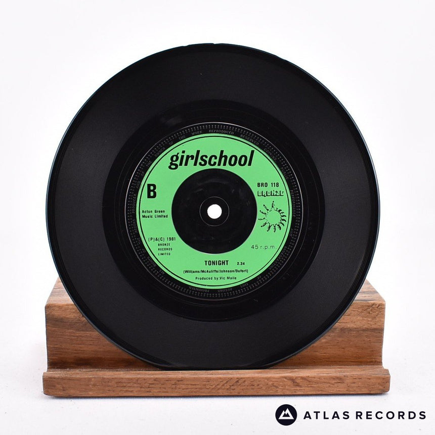 Girlschool - Hit & Run - 7" Vinyl Record - EX/EX