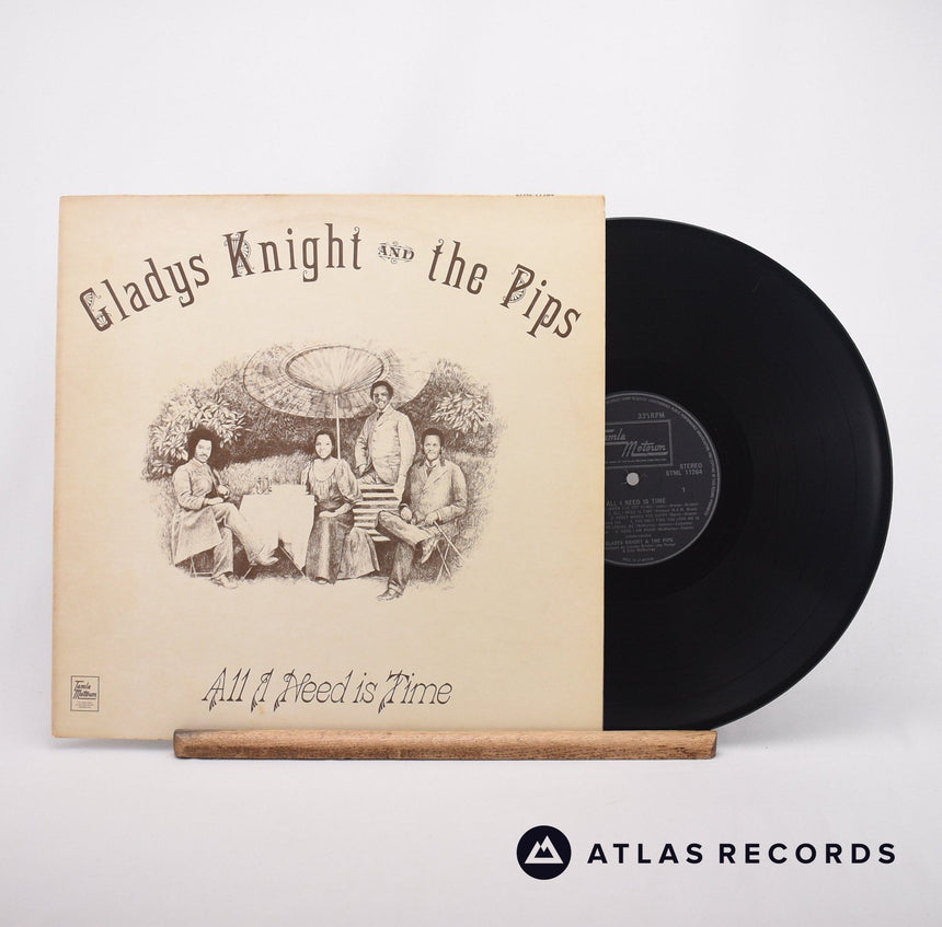 Gladys Knight And The Pips All I Need Is Time LP Vinyl Record - Front Cover & Record