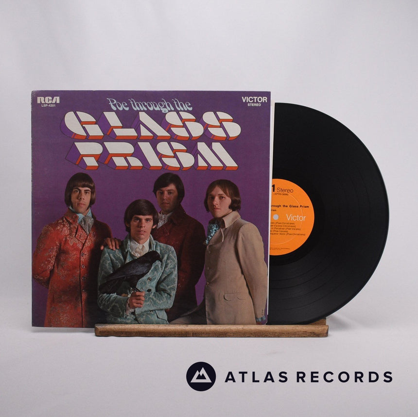 Glass Prism Poe Through The Glass Prism LP Vinyl Record - Front Cover & Record