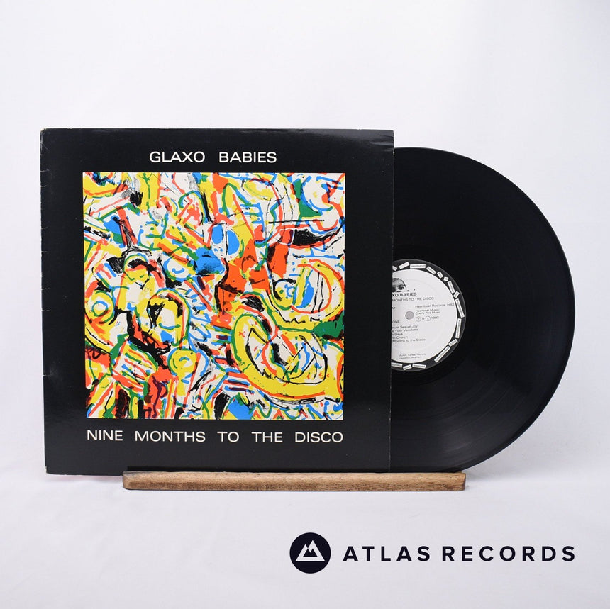 Glaxo Babies Nine Months To The Disco LP Vinyl Record - Front Cover & Record