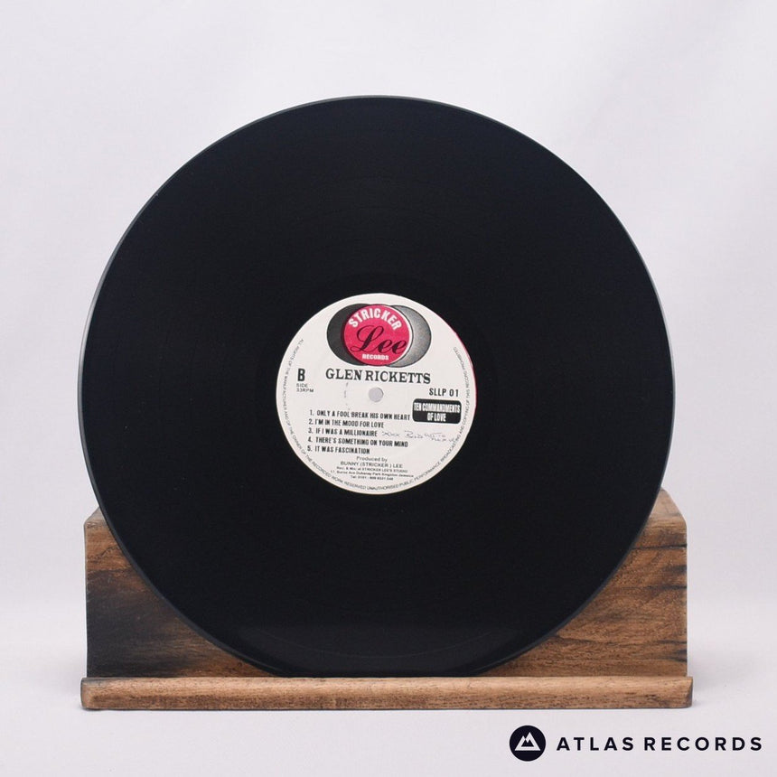 Glen Ricketts - Commandments Of Love - LP Vinyl Record - VG+/VG+