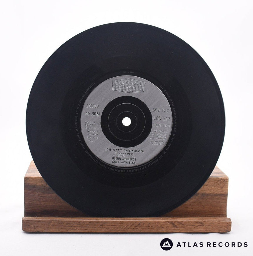 Glenn Medeiros - Love Always Find A Reason (Un Roman D'Amitié) - 7" Vinyl Record - VG+/VG+
