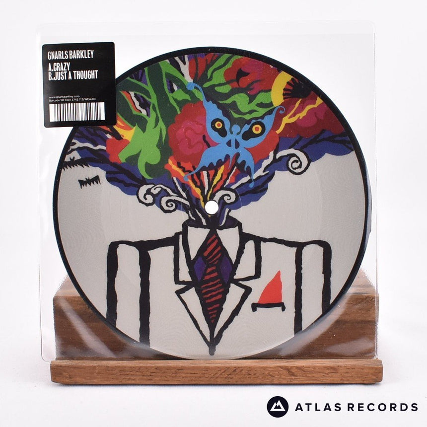 Gnarls Barkley Crazy 7" Vinyl Record - Front Cover & Record