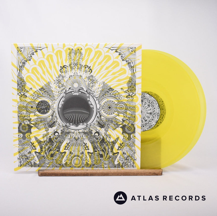 Gnod Gnod Drop Out With White Hills II Double LP Vinyl Record - Front Cover & Record