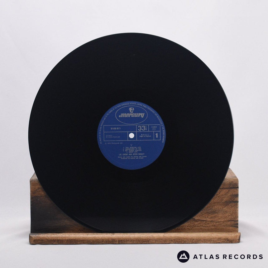 Godley & Creme - L - Lyric Sheet Strawberry LP Vinyl Record - VG+/EX