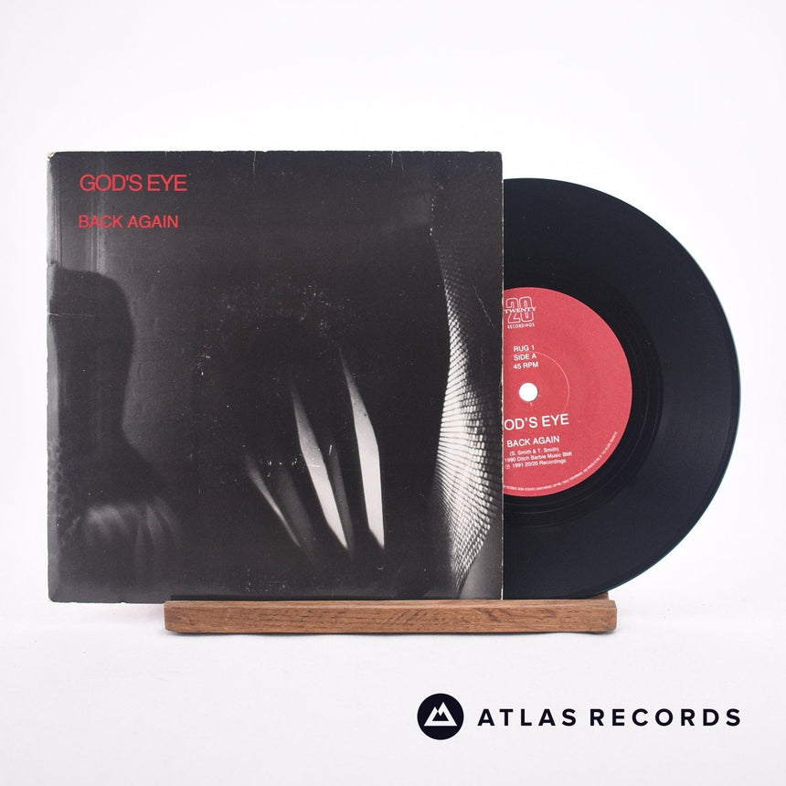 God's Eye Back Again 7" Vinyl Record - Front Cover & Record
