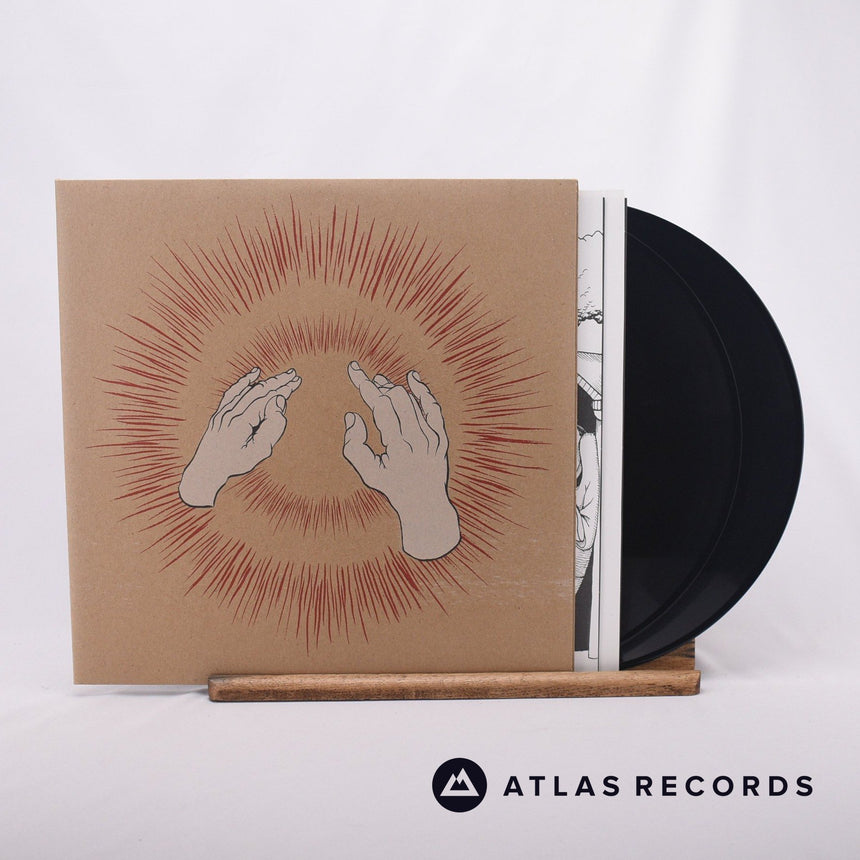 Godspeed You Black Emperor! Lift Your Skinny Fists Like Antennas To Heaven Double LP Vinyl Record - Front Cover & Record