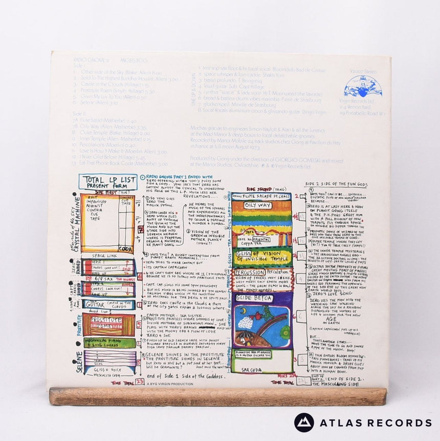 Gong - Angel's Egg (Radio Gnome Invisible Part 2) - LP Vinyl Record - EX/VG+