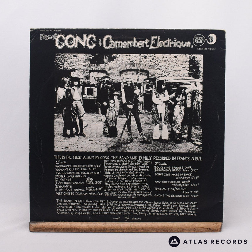 Gong - Camembert Electrique - Reissue LP Vinyl Record - VG/VG+