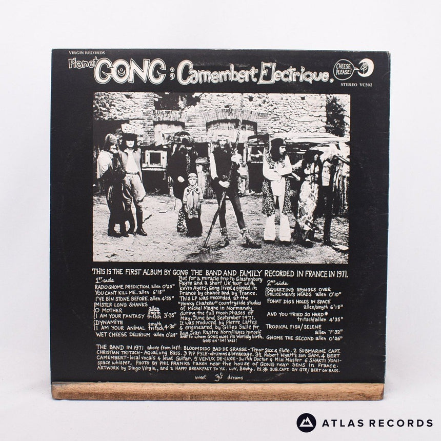 Gong - Camembert Electrique - Reissue Stereo LP Vinyl Record - VG+/EX