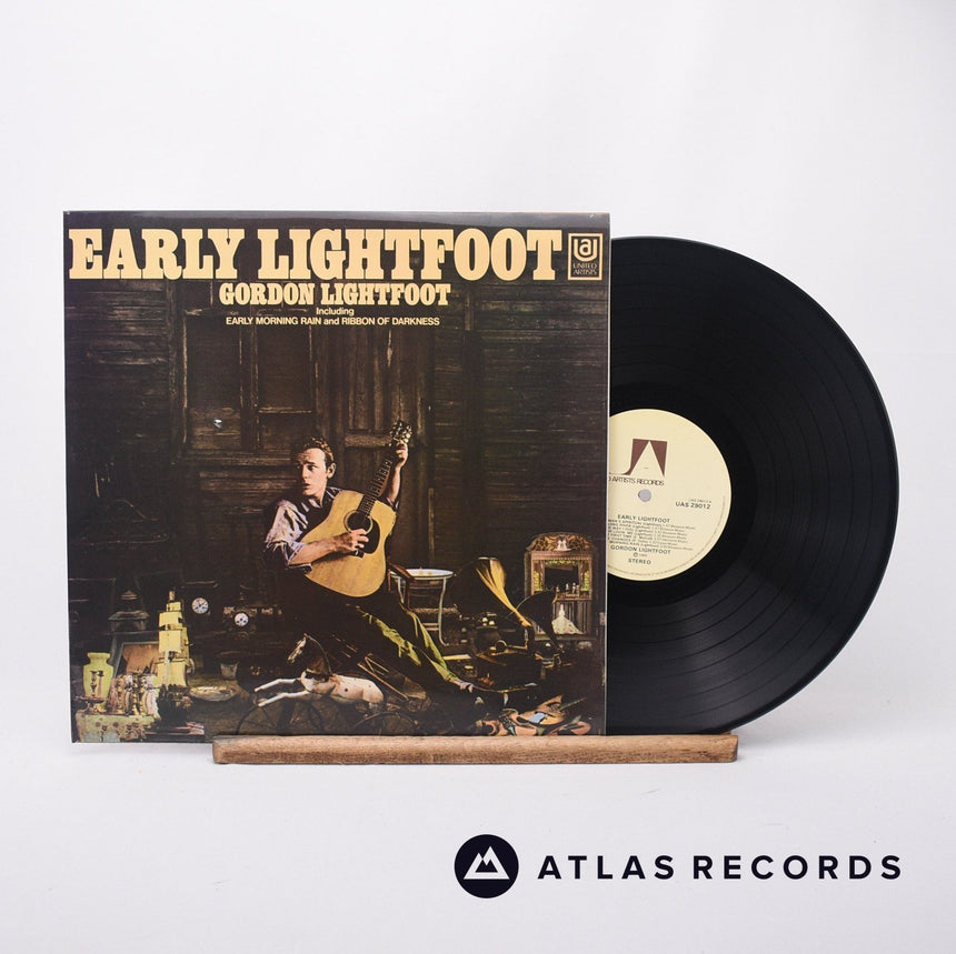 Gordon Lightfoot Early Lightfoot LP Vinyl Record - Front Cover & Record