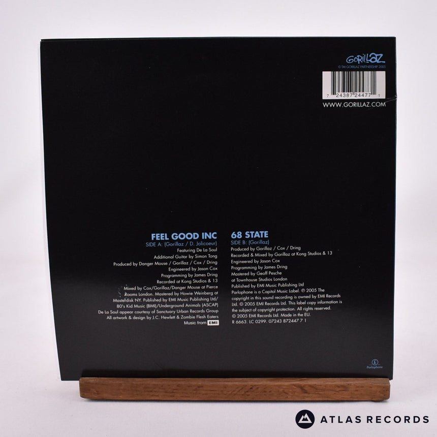 Gorillaz - Feel Good Inc - Limited Edition Picture Disc 7" Vinyl Record - EX/NM