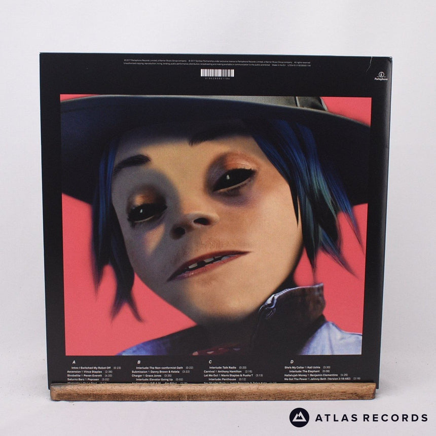Gorillaz - Humanz - 180G Gatefold 2 x LP Vinyl Record - NM/EX
