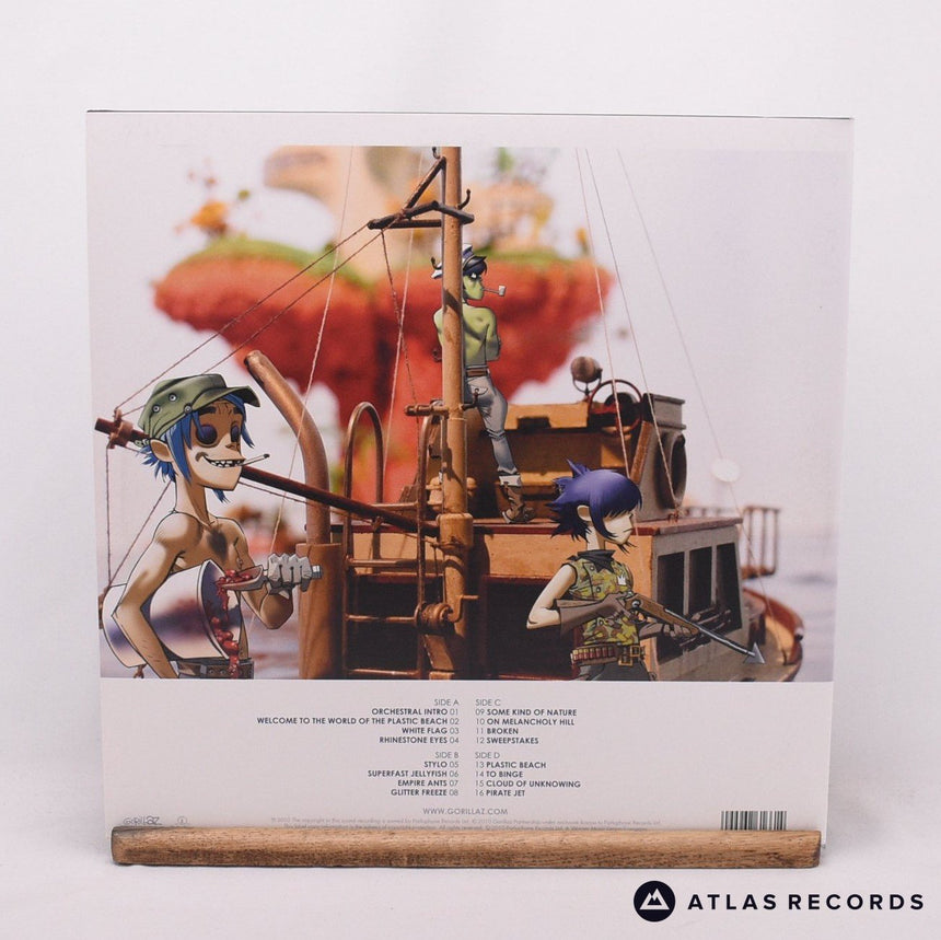 Gorillaz - Plastic Beach - 180G Reissue Gatefold 2 x LP Vinyl Record - EX/EX