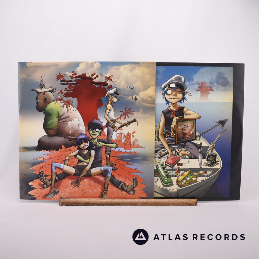 Gorillaz - Plastic Beach - 180G Reissue Gatefold 2 x LP Vinyl Record - EX/EX