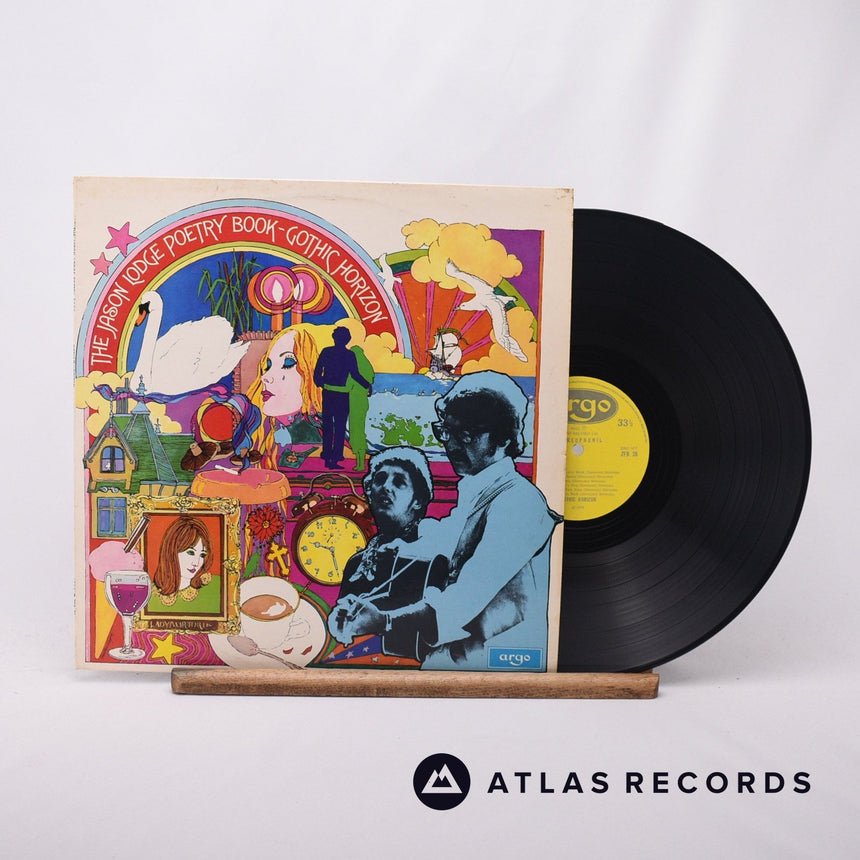 Gothic Horizon The Jason Lodge Poetry Book LP Vinyl Record - Front Cover & Record