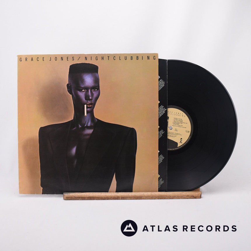 Grace Jones Nightclubbing LP Vinyl Record - Front Cover & Record