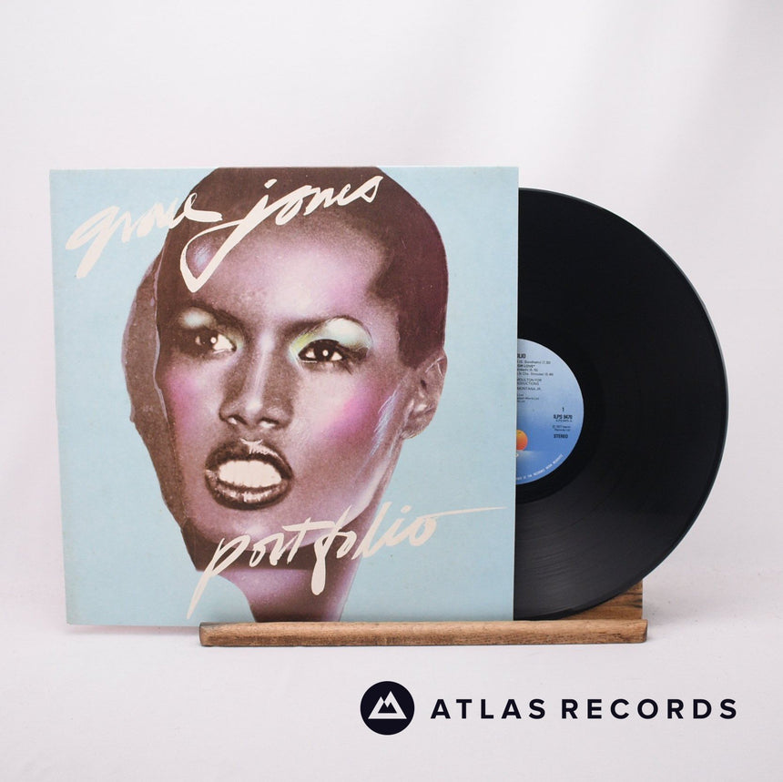 Grace Jones Portfolio LP Vinyl Record - Front Cover & Record