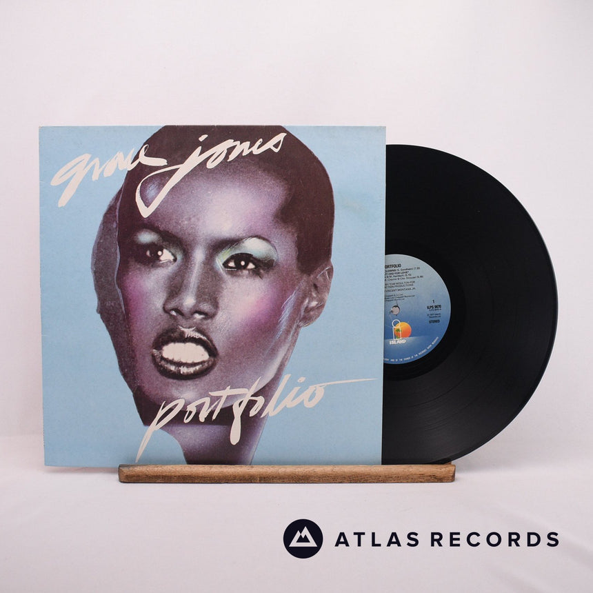 Grace Jones Portfolio LP Vinyl Record - Front Cover & Record
