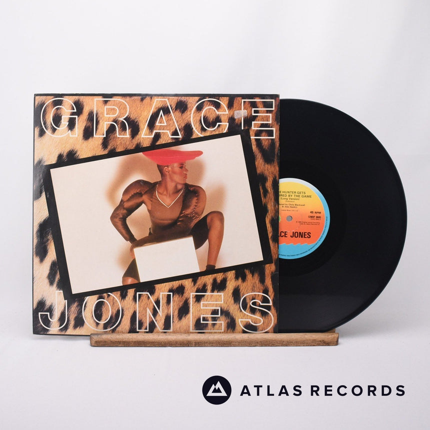 Grace Jones - The Hunter Gets Captured By The Game - 12" Vinyl Record - VG+/VG+