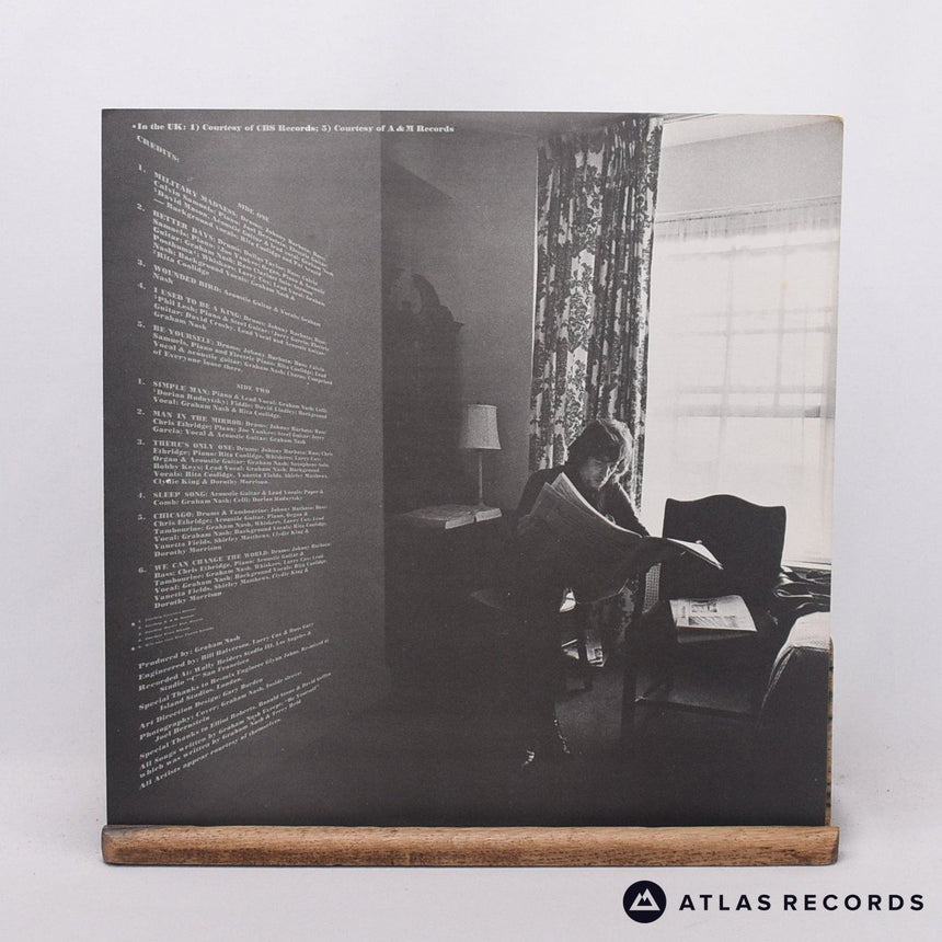 Graham Nash - Songs For Beginners - LP Vinyl Record - VG+/VG+