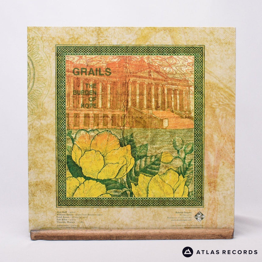 Grails - The Burden Of Hope - 1/A 2/A LP Vinyl Record - NM/VG+