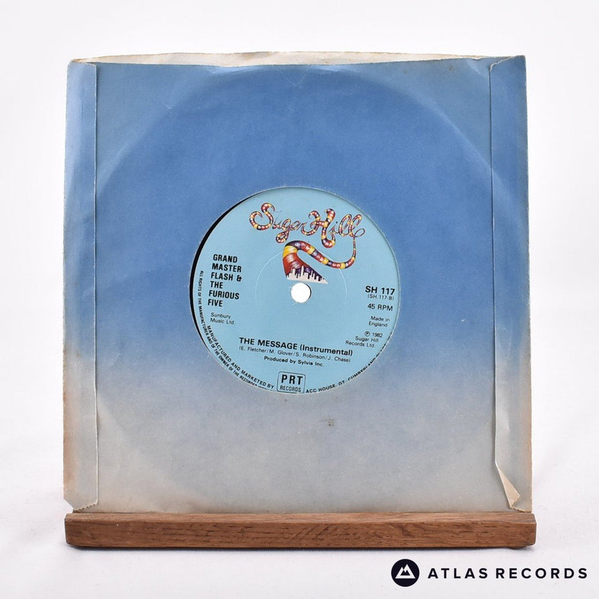 Grandmaster Flash & The Furious Five - The Message - 7" Vinyl Record - VG+/EX