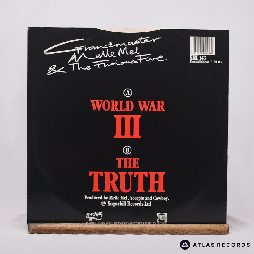 Grandmaster Melle Mel & The Furious Five - World War III - 12" Vinyl Record