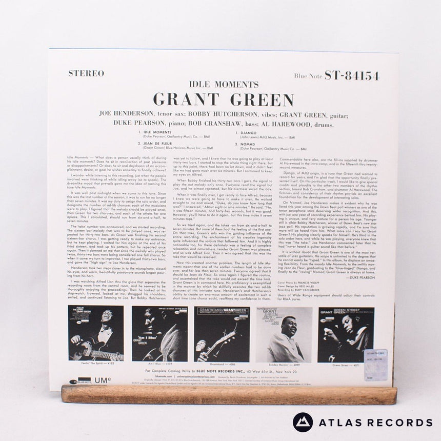 Grant Green - Idle Moments - 180G Booklet Reissue Japan LP Vinyl Record - NM/VG+