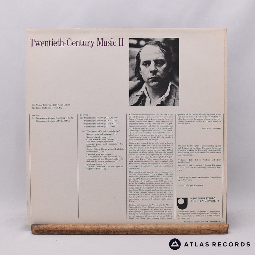 Gérard Frémy - Twentieth-Century Music II - LP Vinyl Record - EX/EX