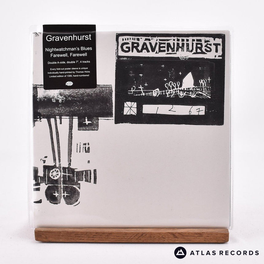 Gravenhurst Nightwatchman's Blues 2 x 7" Vinyl Record - Front Cover & Record
