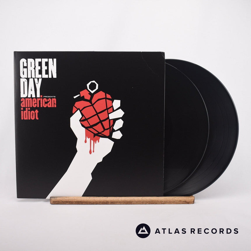 Green Day American Idiot 2 x LP Vinyl Record - Front Cover & Record