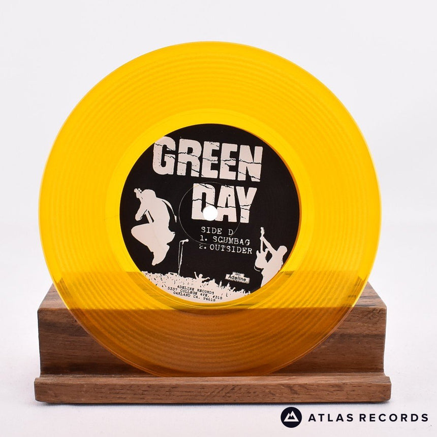 Green Day - Warning - Yellow Translucent 7" Vinyl Record - NM/NM