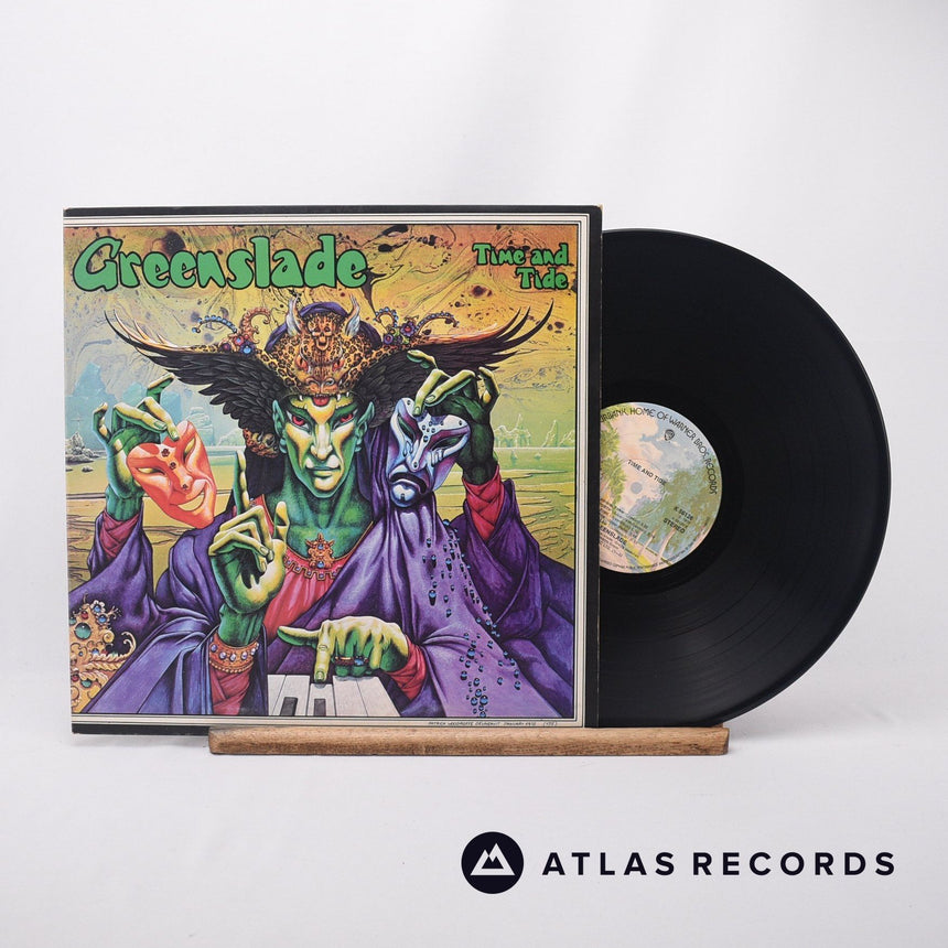 Greenslade Time And Tide LP Vinyl Record - Front Cover & Record