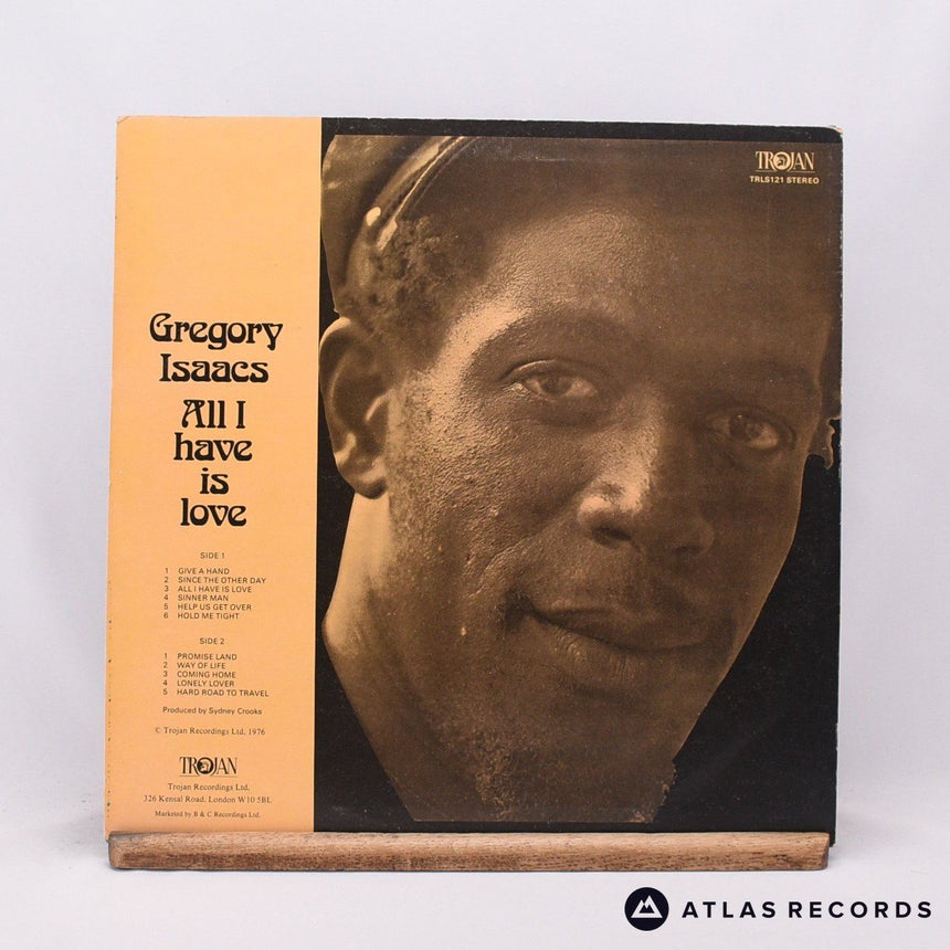 Gregory Isaacs - All I Have Is Love - A2 B2 LP Vinyl Record - VG+/EX