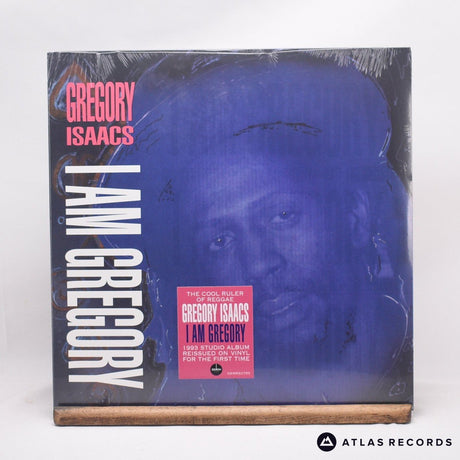 Gregory Isaacs I Am Gregory LP Vinyl Record - Front Cover & Record