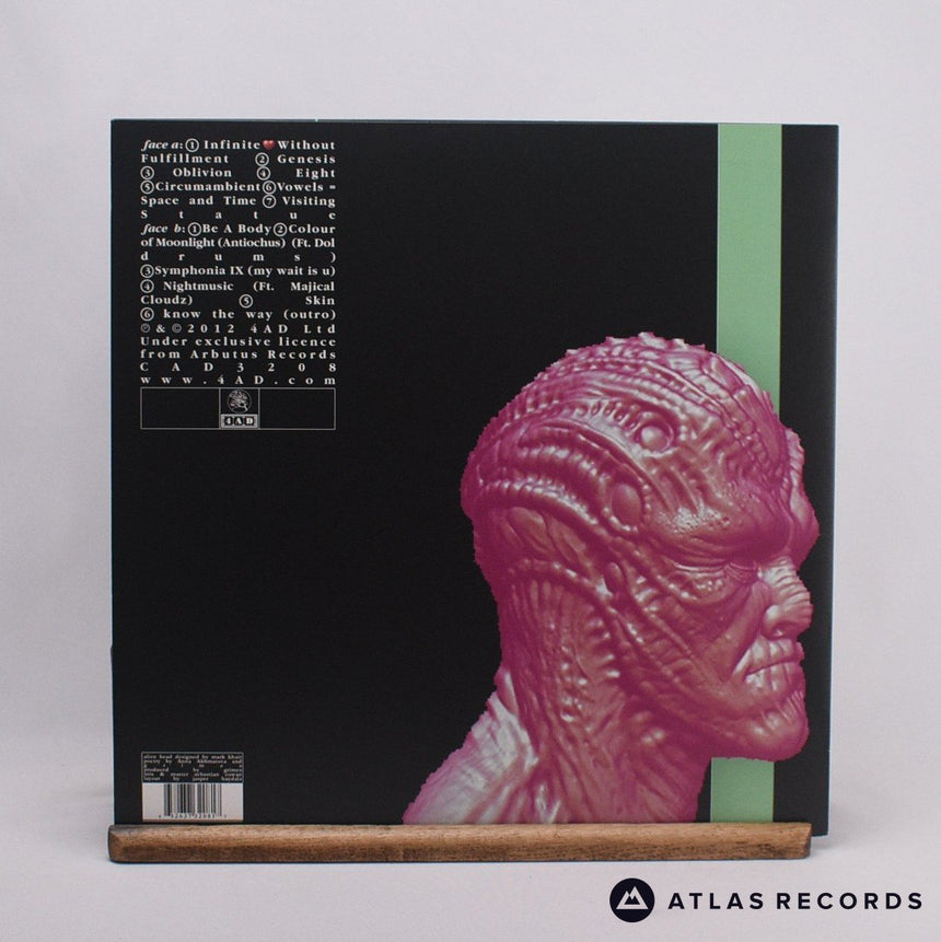 Grimes - Visions - Repress LP Vinyl Record - EX/EX