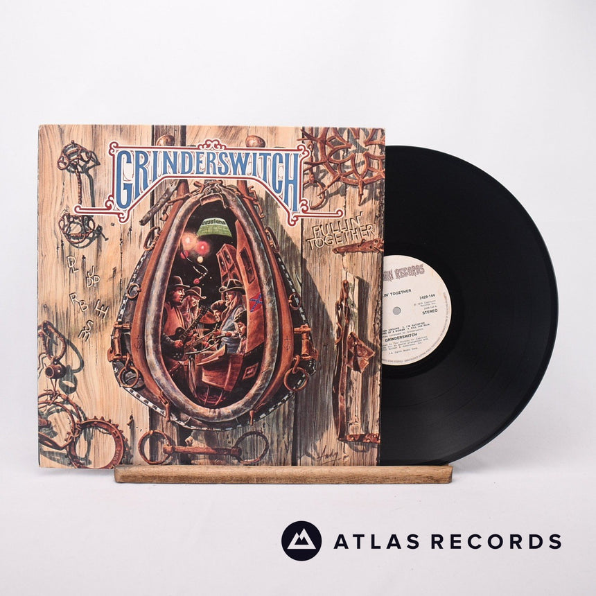 Grinderswitch Pullin' Together LP Vinyl Record - Front Cover & Record