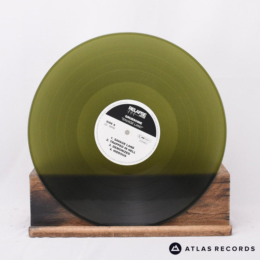 Gruesome - Savage Land - Green Swamp Limited Edition LP Vinyl Record - EX/NM