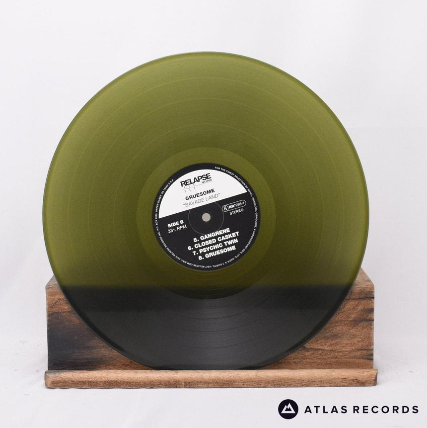 Gruesome - Savage Land - Green Swamp Limited Edition LP Vinyl Record - EX/NM