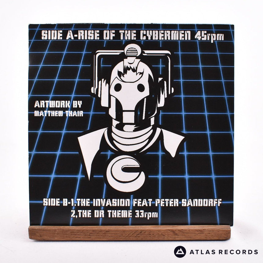 Guitar Slingers - Rise Of The Cybermen - White 7" EP Vinyl Record - EX/EX