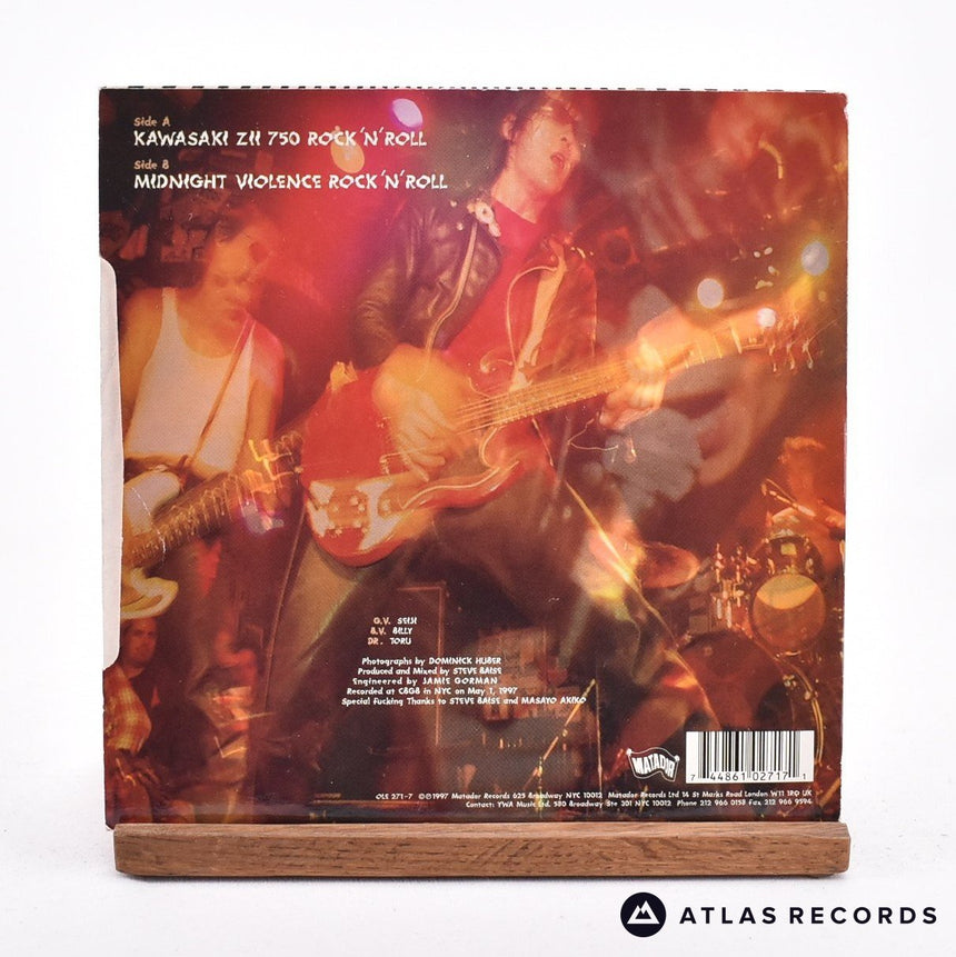 Guitar Wolf - Kawasaki Z II 750 Rock'n'Roll - 7" Vinyl Record - EX/EX