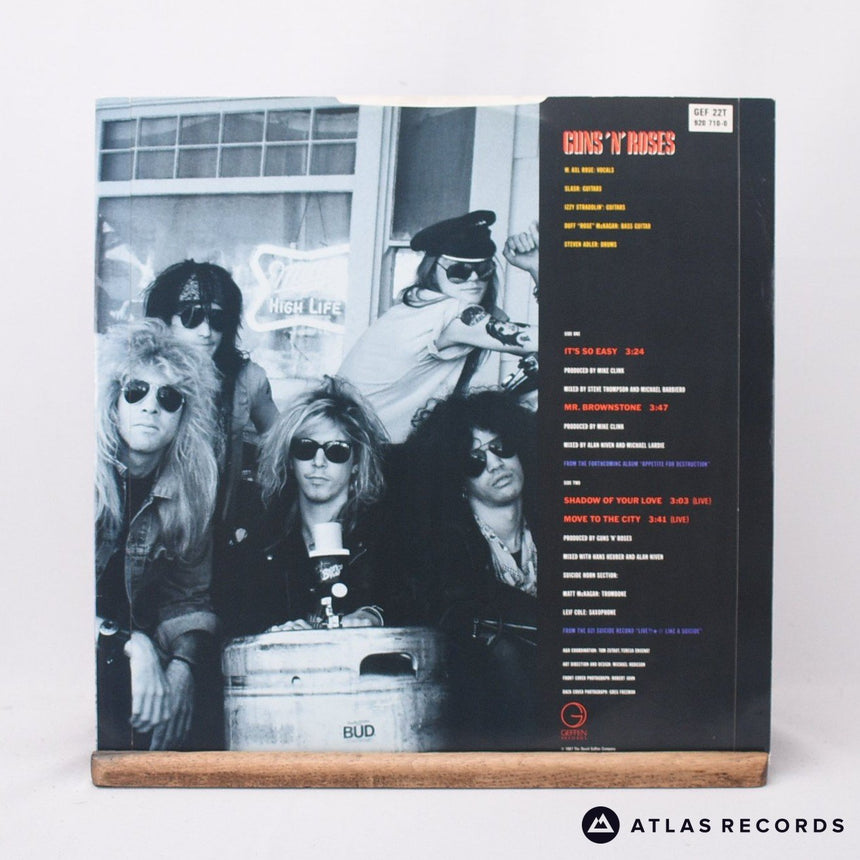 Guns N' Roses - It's So Easy · Mr. Brownstone - A B 12" Vinyl Record - EX/EX