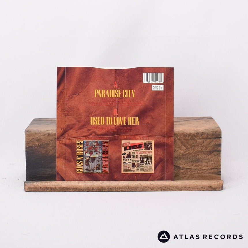 Guns N' Roses - Paradise City - Limited Edition 7" Vinyl Record - NM/EX