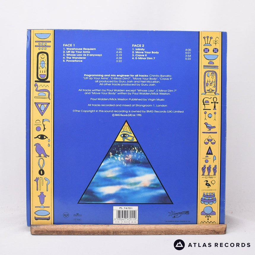 Guru Josh - Infinity - LP Vinyl Record - EX/EX