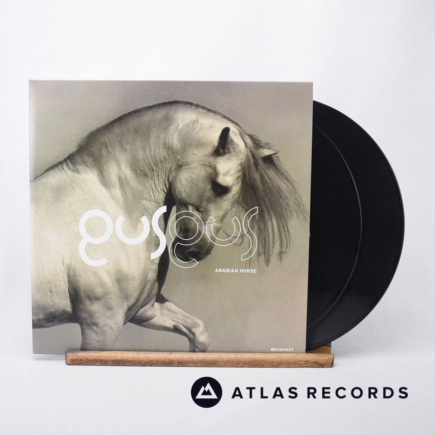 GusGus Arabian Horse 2 x LP Vinyl Record - Front Cover & Record