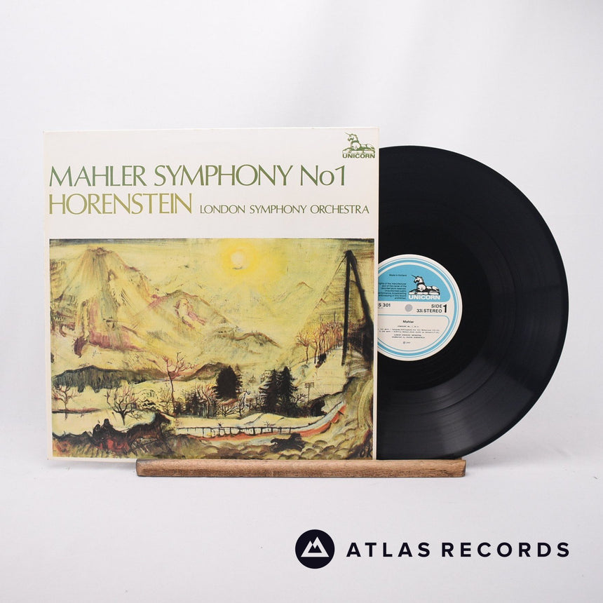 Gustav Mahler Symphony No 1 LP Vinyl Record - Front Cover & Record