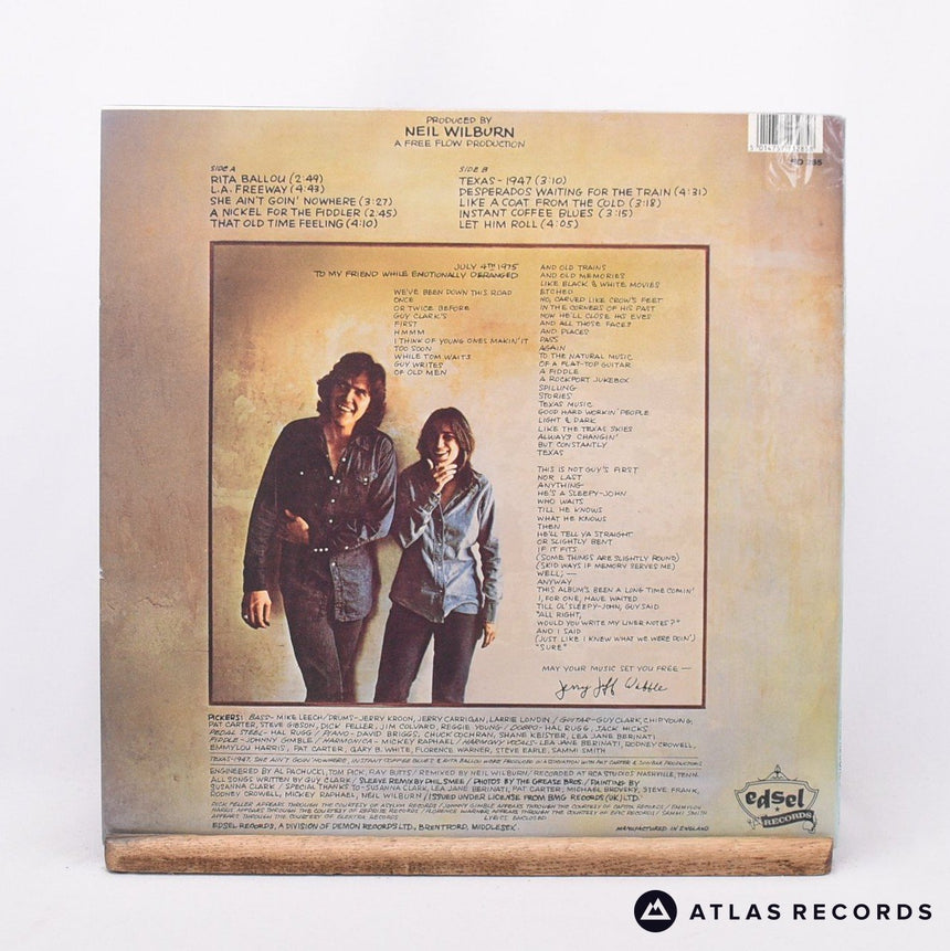 Guy Clark - Old No. 1 - Lyric Sheet Porky Reissue LP Vinyl Record - EX/EX