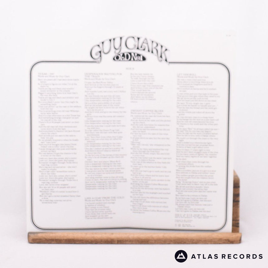 Guy Clark - Old No. 1 - Lyric Sheet Porky Reissue LP Vinyl Record - EX/EX