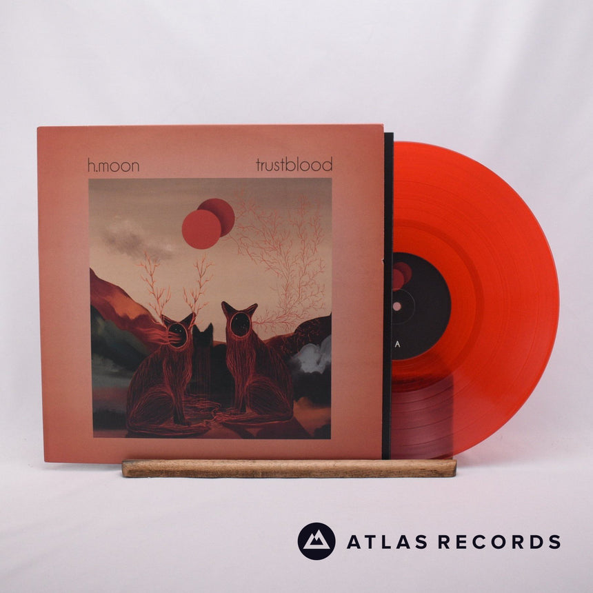 H.MOON Trustblood LP Vinyl Record - Front Cover & Record